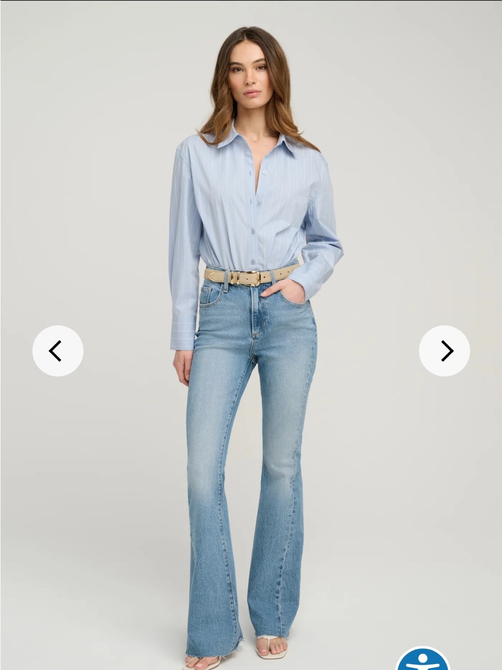 Favorite Daughter The Valentina Super High Rise Flare Jeans